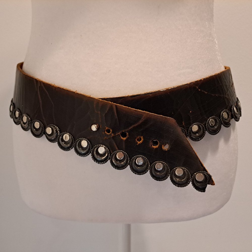 Brave Women Brown Belt Size 30 / S